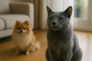 ロシアンブルーの嫉妬深い？飼い主を独占したがる理由と上手な対処法！