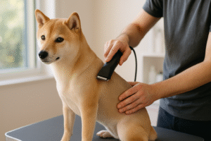 柴犬の全身をバリカンで刈り上げはアリ？メリット・デメリットと注意点を解説