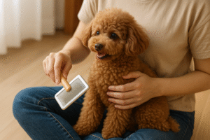 トイプードルにスリッカーブラシは必要？選び方と嫌がる時の対処法まで解説！