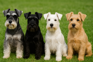 【画像】ミニチュアシュナウザーの珍しい色｜毛色の変化と退色の理由も解説