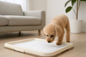 犬トイレシートを変えるタイミングはいつ？交換頻度の目安とわかりやすいサインを解説
