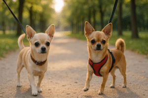 チワワには首輪とハーネスどっちが最適なの？年齢別おすすめと注意点まとめ