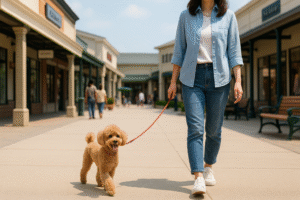 アウトレットに犬連れは迷惑なのか？理由と安全に楽しむマナーを徹底解説