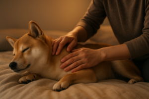 犬の寝かしつけにマッサージとトントンは効果的？やり方やコツをわかりやすく解説