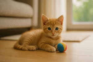 子猫のお留守番はいつから？生後2ヶ月ならケージ必須を解説！