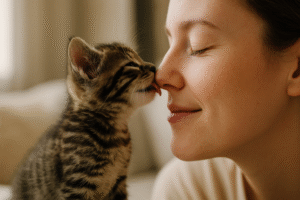 猫が顔を舐めてくる理由とは？愛情表現と注意すべき健康リスクを解説！